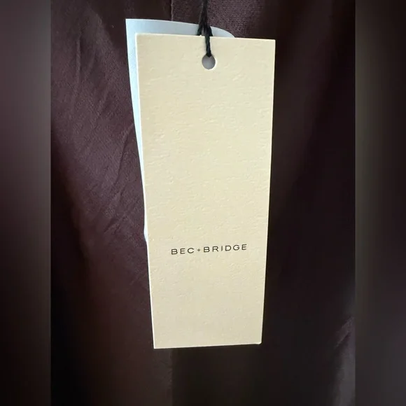 Bec & Bridge Cedar City Maxi Dress in Dark Chocolate Size US 6 NWT - Picture 8 of 15